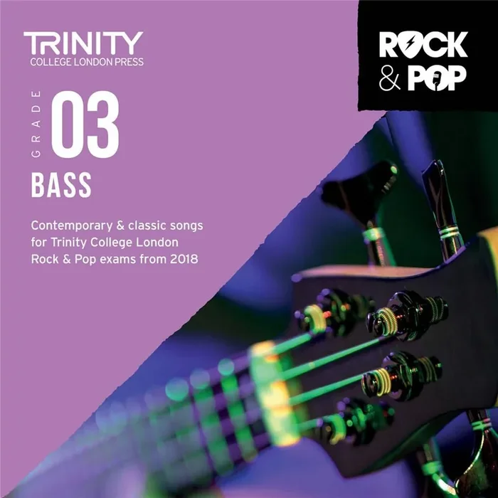 Trinity Rock & Pop Bass Grade 3 CD