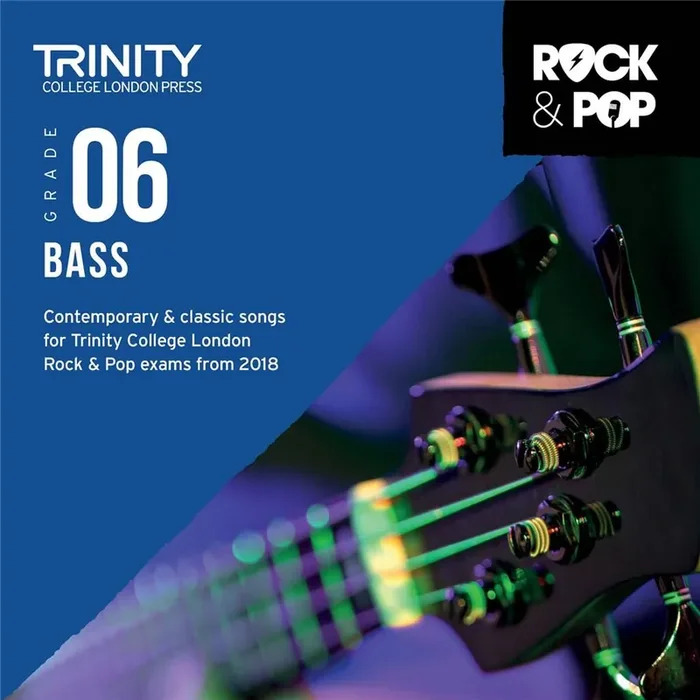 Trinity Rock & Pop Bass Grade 6 CD
