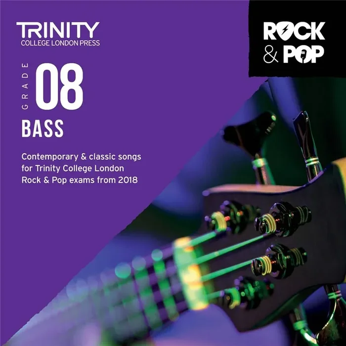 Trinity Rock & Pop Bass Grade 8 CD