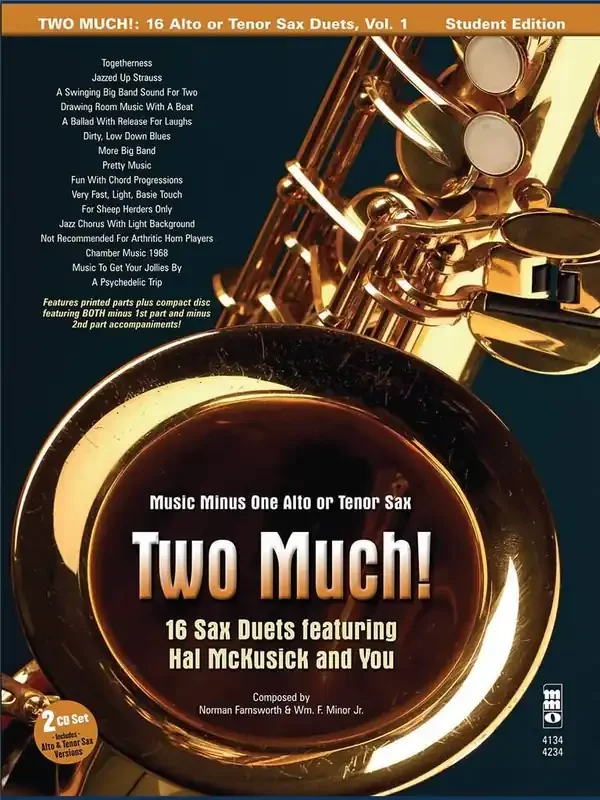 Two Much! 16 Duets for Saxophone Saxophon Duett