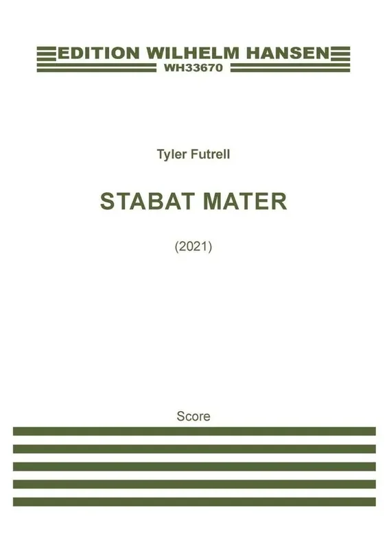 Tyler Futrell Stabat Mater Orchester mit Solo