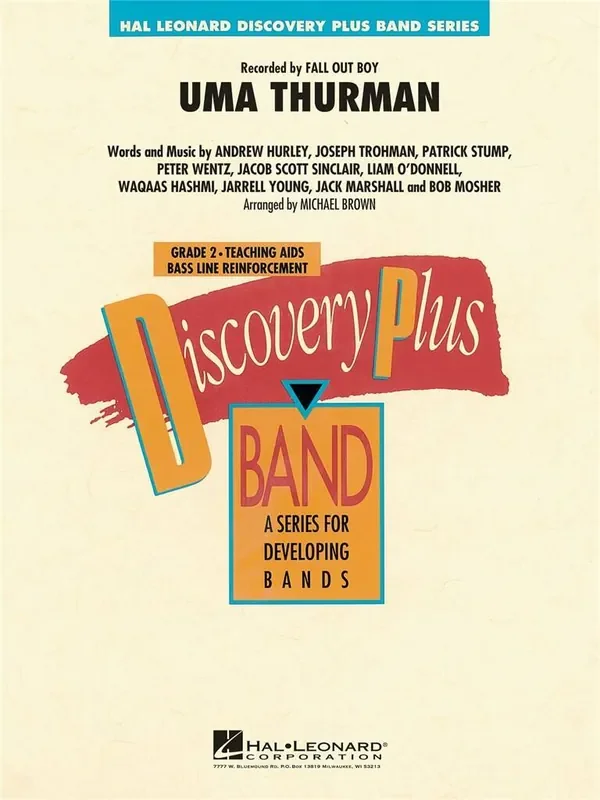 Uma Thurman (Arr. Michael Brown) Blasorchester