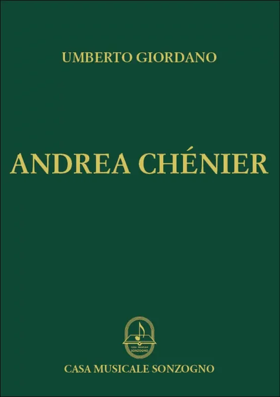 Umberto Giordano Andrea Chénier Gesang mit Klavier