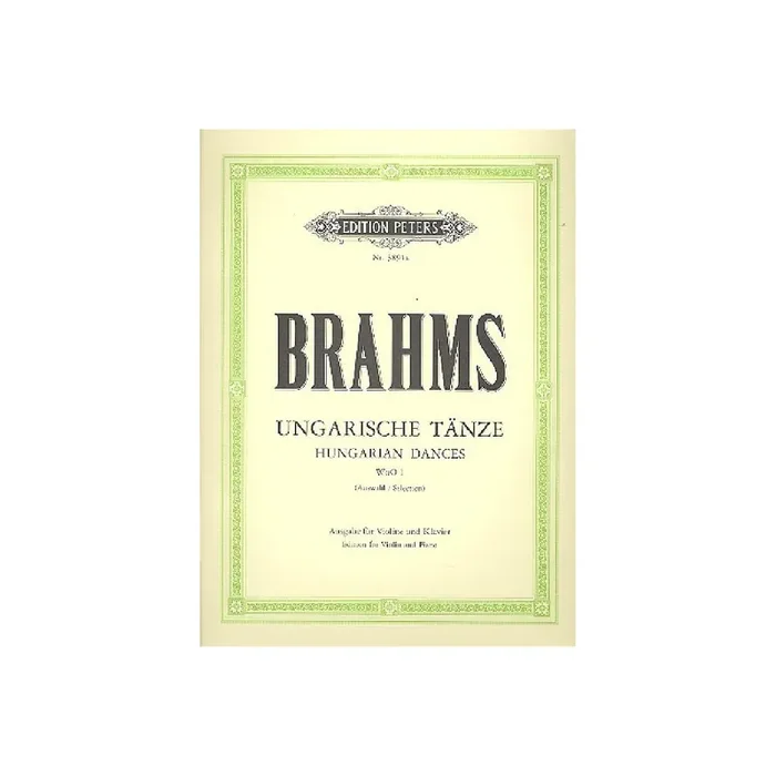 Ungarische Tänze WoO1 (Auswahl)