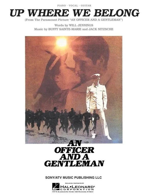 Up Where We Belong Klavier, Gesang, Gitarre (Songbooks)