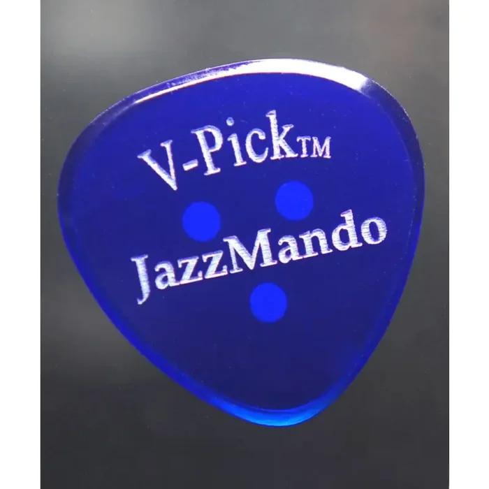 V-Pick Jazz Mando II Pick sapphire blue