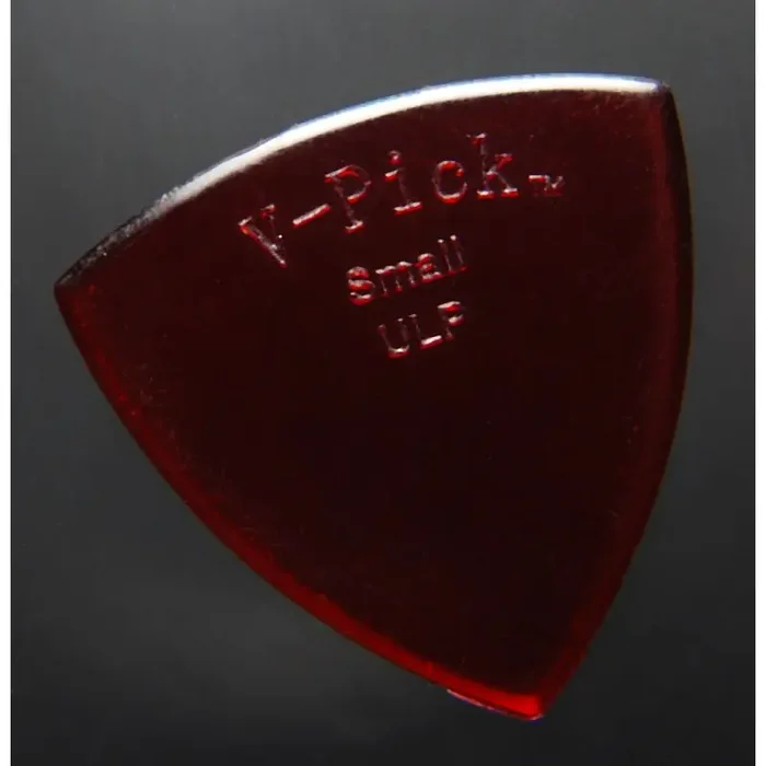 V-Pick Sm. Ptd. Ultra Lite Pick ruby red