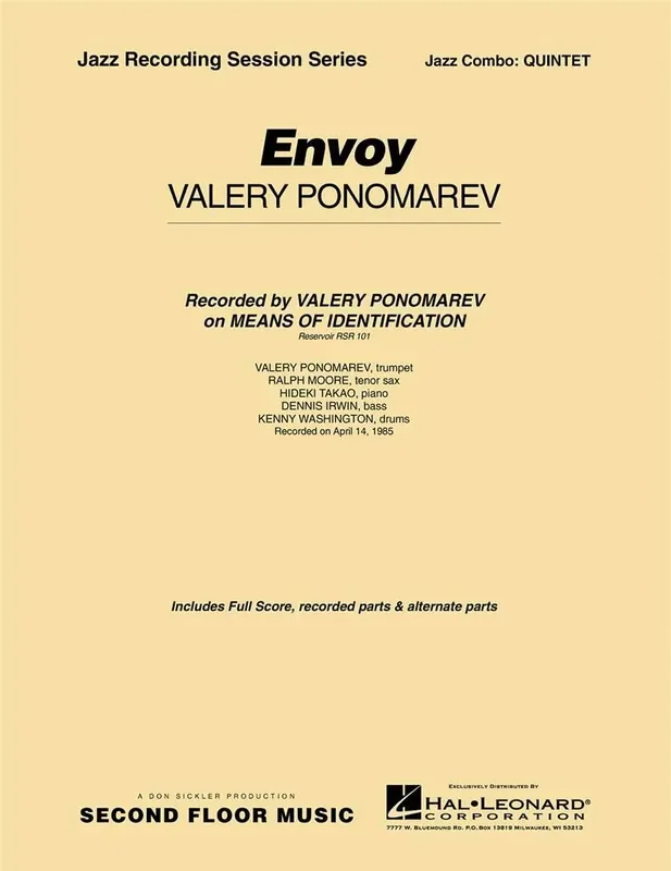 Valery Ponomarev Envoy Jazz Ensemble