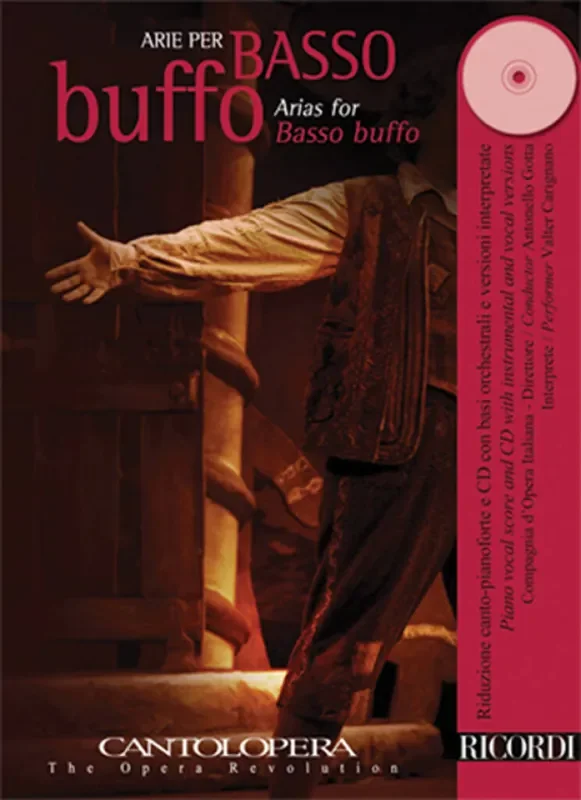Various Cantolopera Arie Per Basso Buffo Gesang mit Klavier