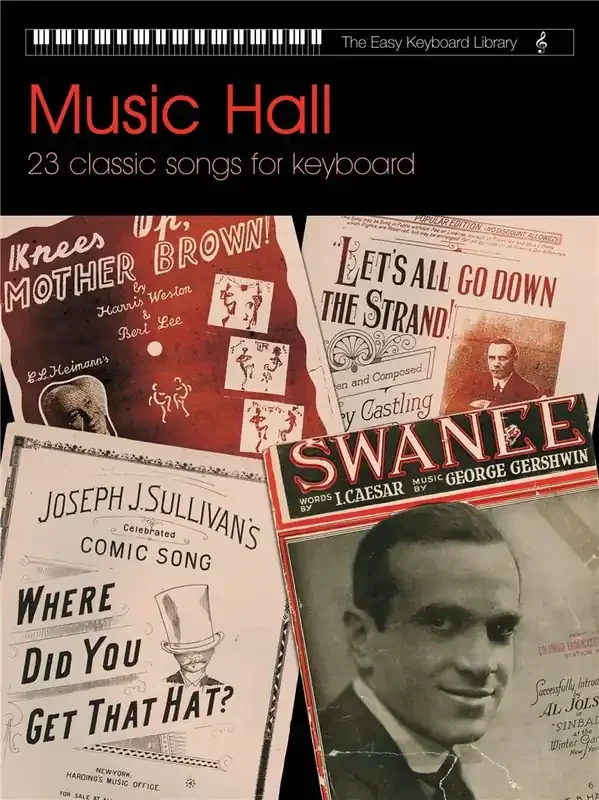 Various Easy Keyboard Library Music Hall Keyboard