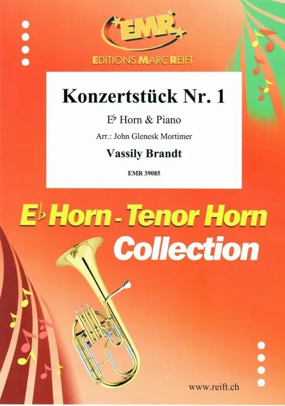 Vassily Brandt Konzertstück No. 1 (Arr. John Glenesk Mortimer) Horn in Es mit Begleitung