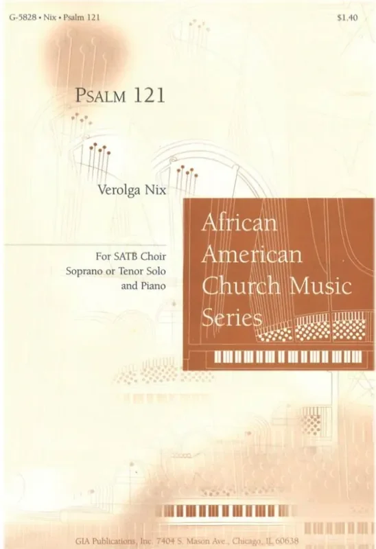 Verolga Nix Psalm 121 Gemischter Chor mit Begleitung