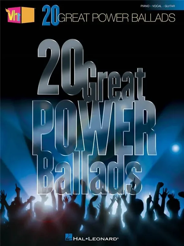 VH1‘s 20 Great Power Ballads Klavier, Gesang, Gitarre (Songbooks)
