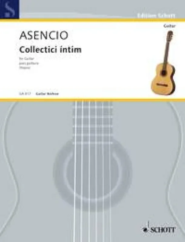 Vicente Asencio Collectici Intim Gitarre Solo