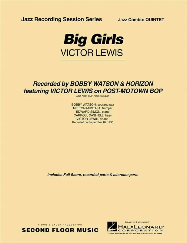 Victor Lewis Big Girls Jazz Ensemble