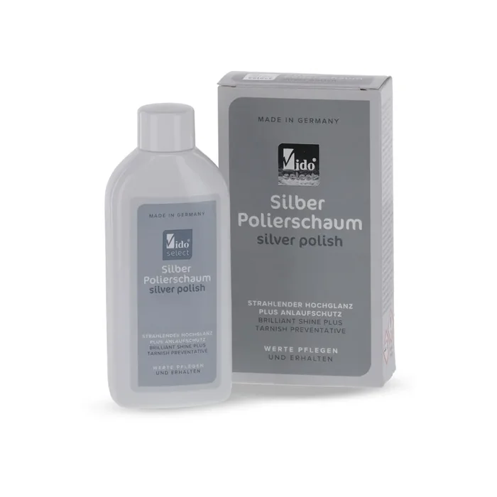 Vido Metallputzmittel Silber Polierschaum