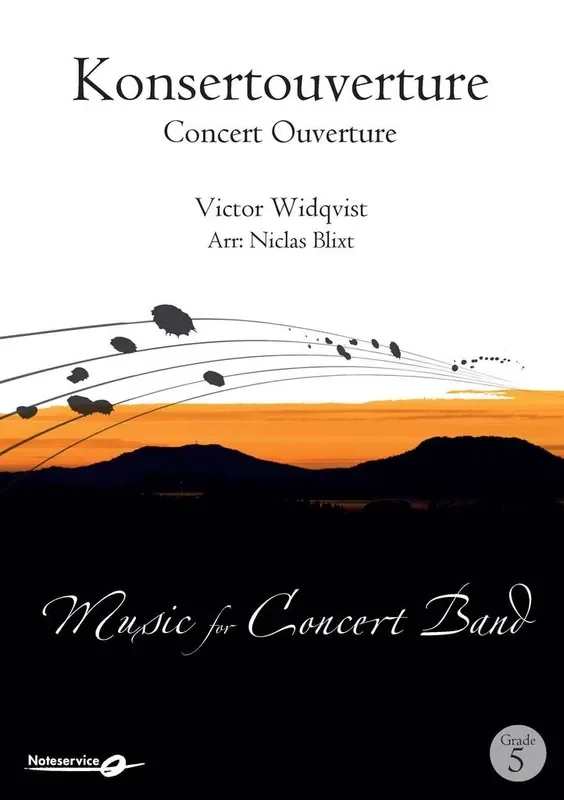Viktor Widqvist Konsertouverture (Arr. Niclas Blixt) Blasorchester