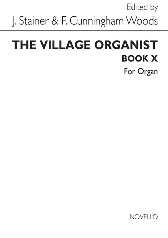 Village Organist Book 10 Orgel