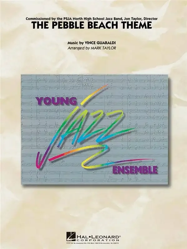 Vince Guaraldi Pebble Beach (Arr. Mark Taylor) Jazz Ensemble