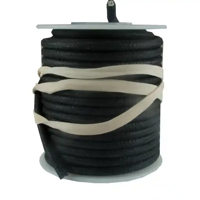 Vintage Cloth Wire Black 20AWG solid per meter