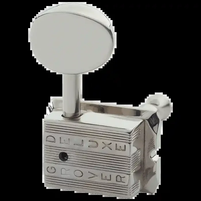 Vintage Deluxe Machine Heads, Nickel / 6-in-Line