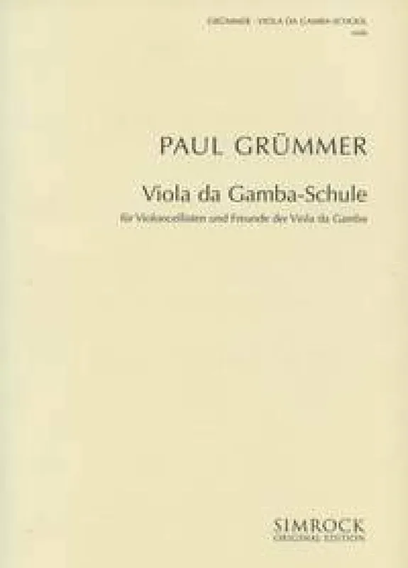 Viola da gamba-School