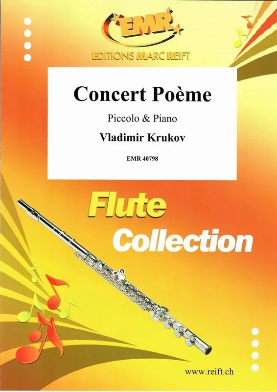 Vladimir Krukov Concert Poème Piccoloflöte