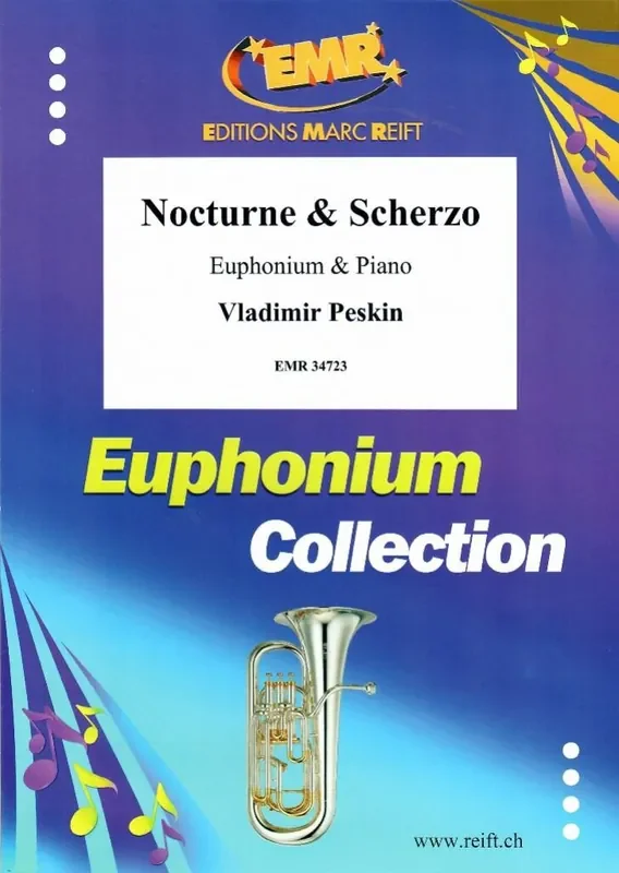 Vladimir Peskin Nocturne & Scherzo Bariton oder Euphonium mit Begleitung
