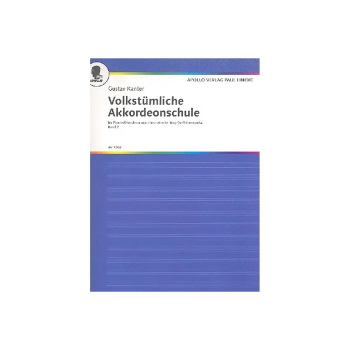 Volkstümliche Akkordeon-Schule