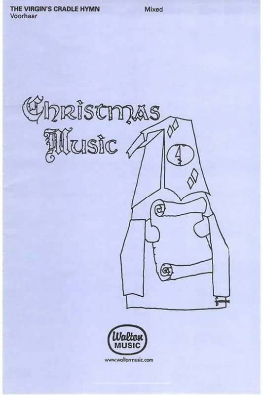 Voorhaar The Virgin‘s Cradle Hymn Gemischter Chor mit Begleitung