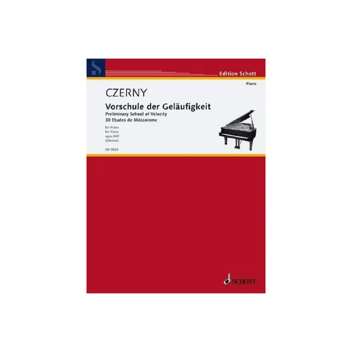 Vorschule der Geläufigkeit op.849