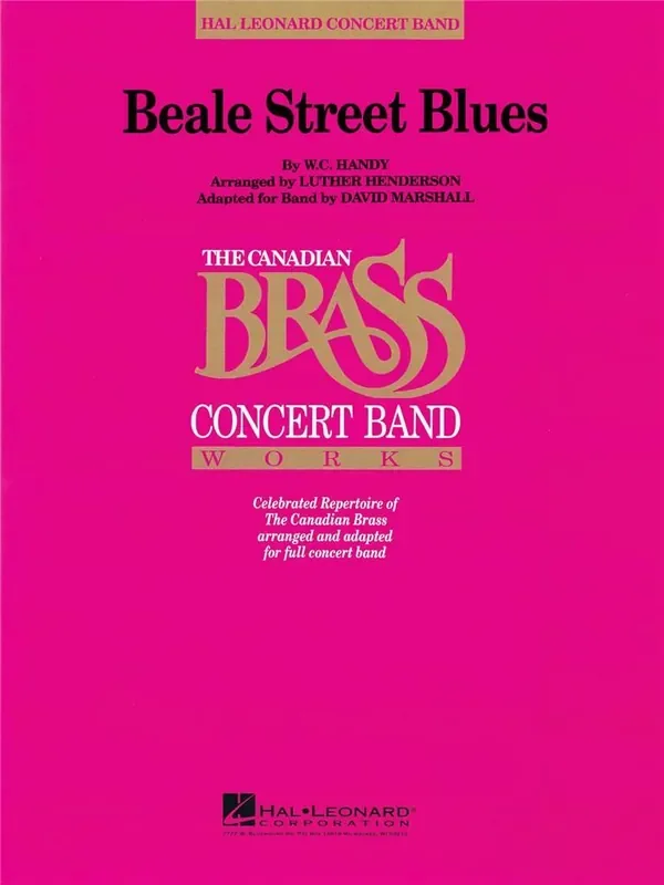 W.C. Handy Beale Street Blues (Arr. David Marshall) Blasorchester