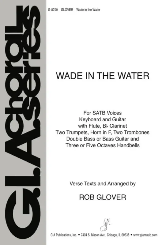 Wade in the Water (Arr. Rob Glover) Gemischter Chor mit Klavier/Orgel