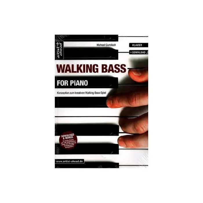 Walking Bass for Piano (+Online Audio)