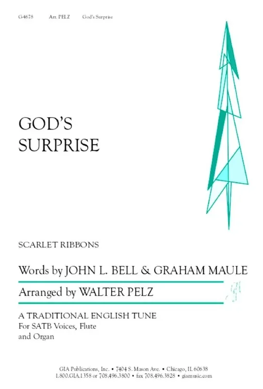 Walter L. Pelz Gods Surprise – Instrumental Part Gemischter Chor mit Begleitung
