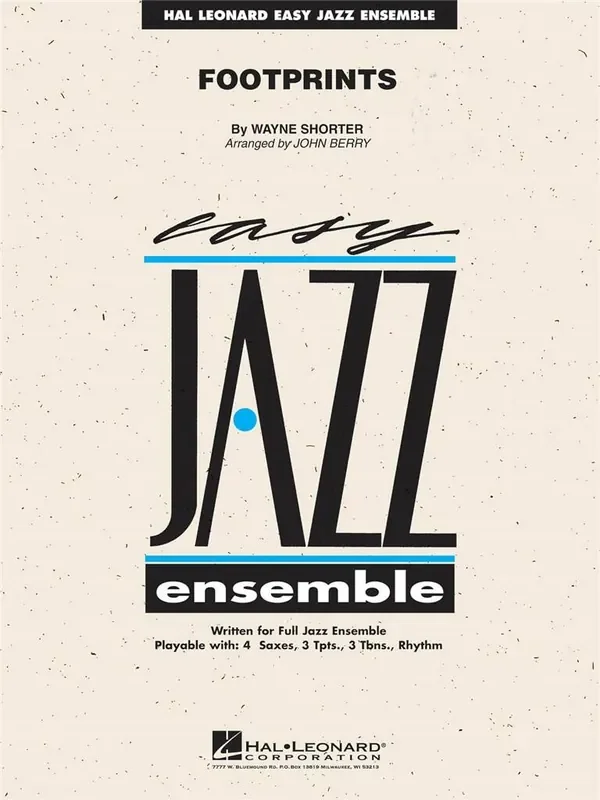Wayne Shorter Footprints (Arr. John Berry) Jazz Ensemble