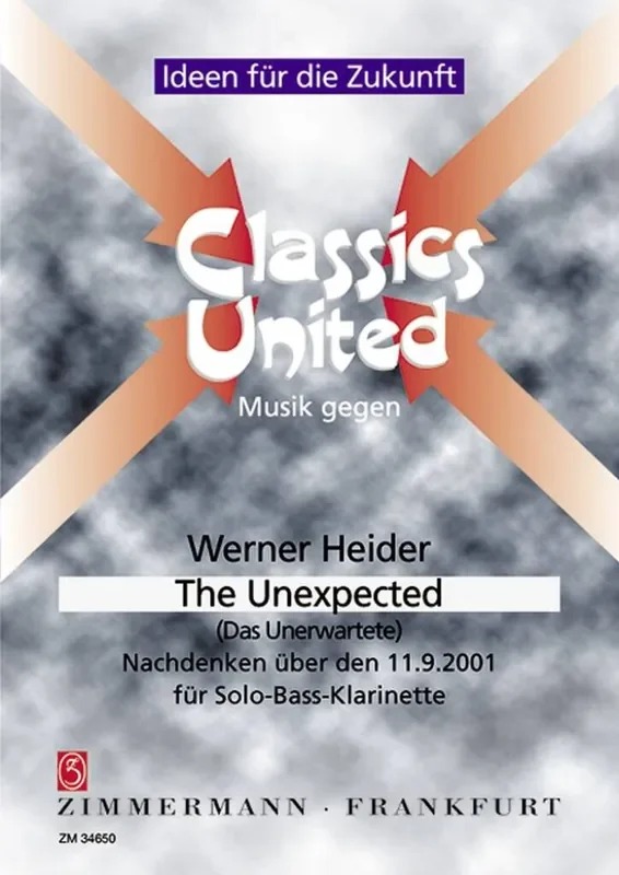 Werner Heider The Unexpected (Das Unerwartete) Bassklarinette
