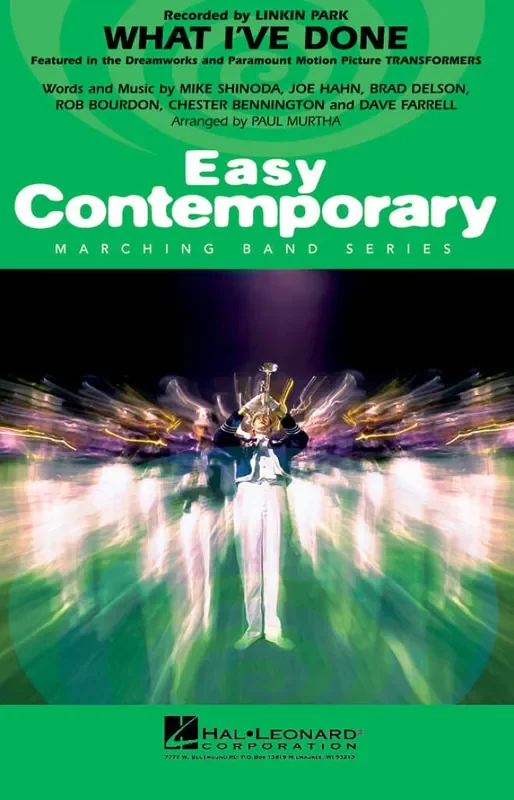 What I‘ve done (from Transformers) (Arr. Paul Murtha) Marching Band