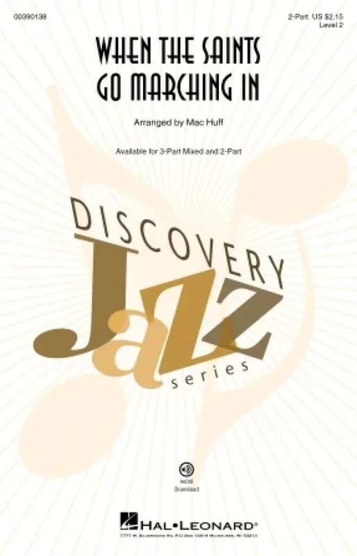 When the Saints Go Marching In (Arr. Mac Huff) Gemischter Chor mit Begleitung