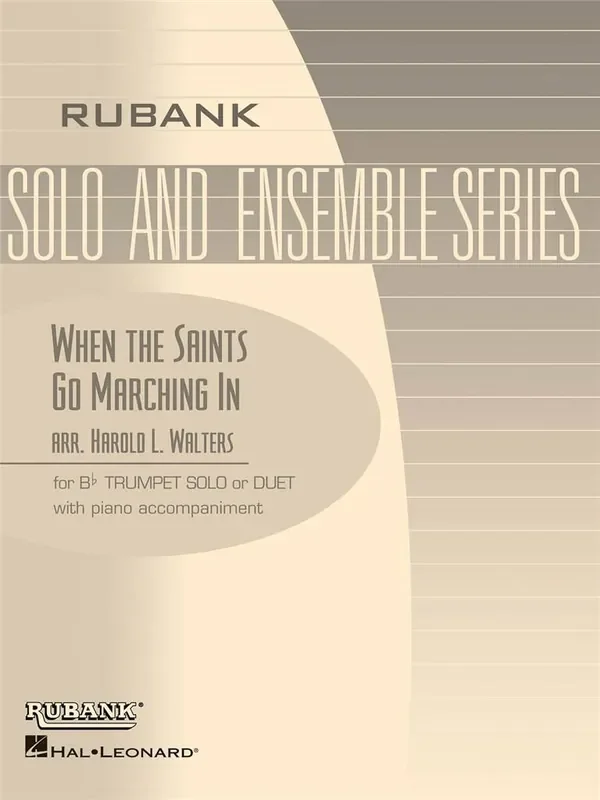 When the Saints Go Marching In (Solo/Duet) (Arr. Harold L. Walters) Trompete mit Begleitung