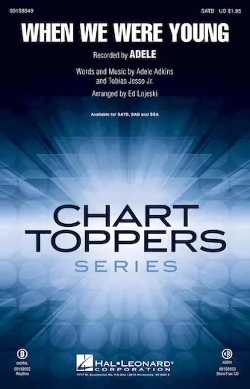 When We Were Young (Arr. Ed Lojeski) Frauenchor mit Begleitung