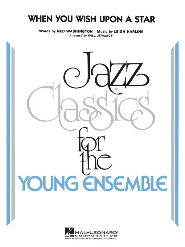 When You Wish Upon A Star (Arr. Paul Jennings) Jazz Ensemble