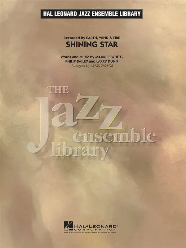 White Shining Star (Arr. Mark Taylor) Jazz Ensemble