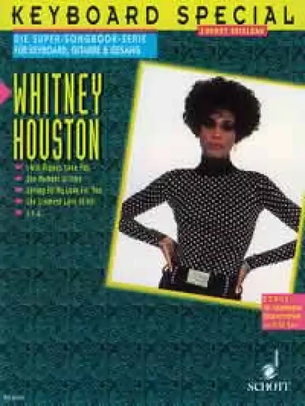 Whitney Houston Whitney Houston (Arr. Michael Collins) Klavier, Gesang, Gitarre (Songbooks)
