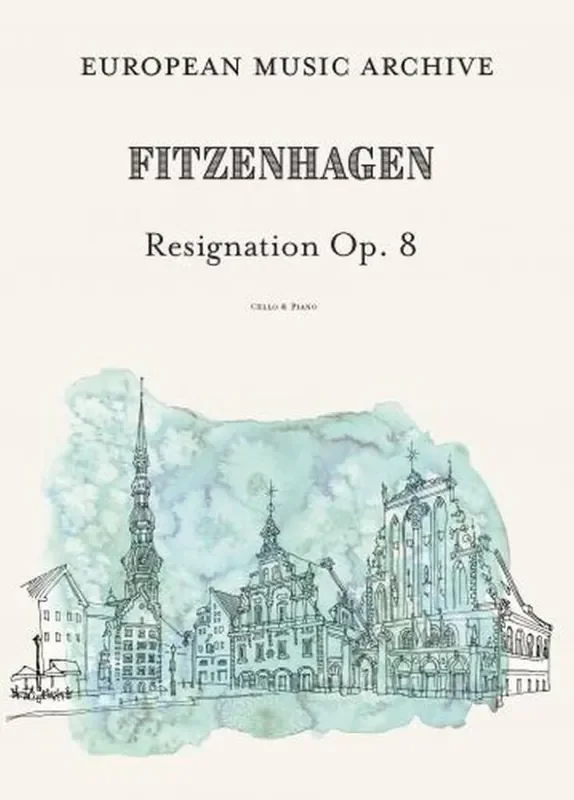 Wilhelm Fitzenhagen Resignation Op. 8 Cello mit Begleitung