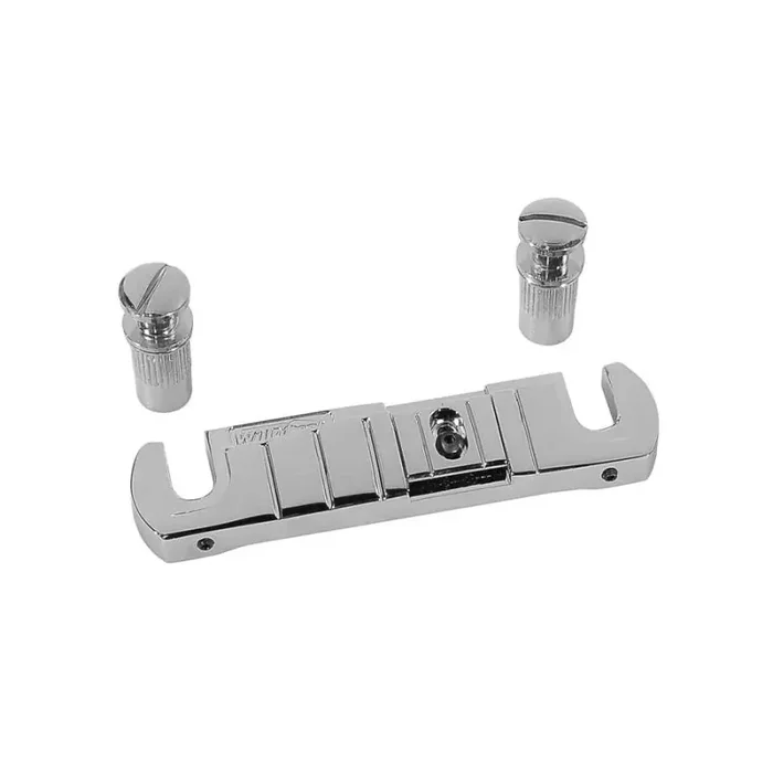 Wilkinson brug-staartstuk, G-model, chroom, with studs, adjustable GB saddle