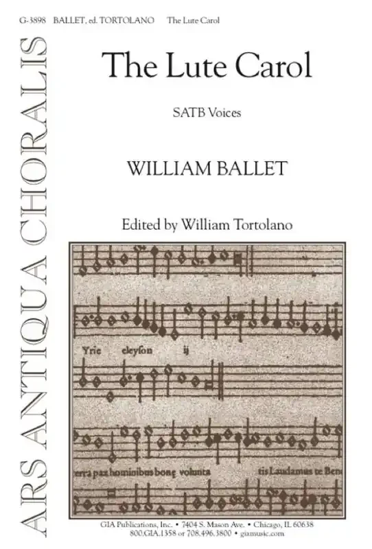 William Ballet The Lute Carol Gemischter Chor mit Begleitung