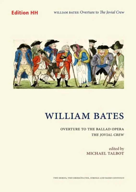 William Bates Overture to the Ballad Opera „The Jovial Crew“ Kammerensemble