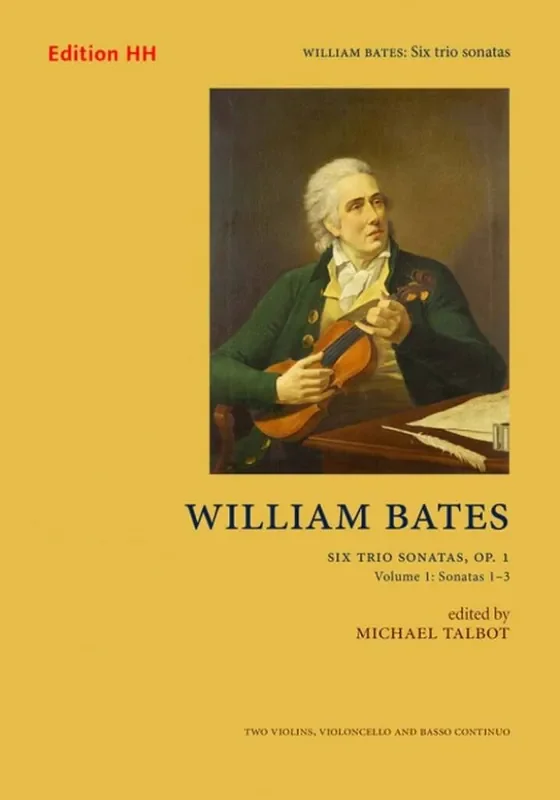 William Bates Six trio sonatas Vol. 1 op. 1/1 Band 1 Violin Duett