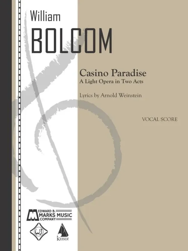 William Bolcom Casino Paradise Gesang Solo
